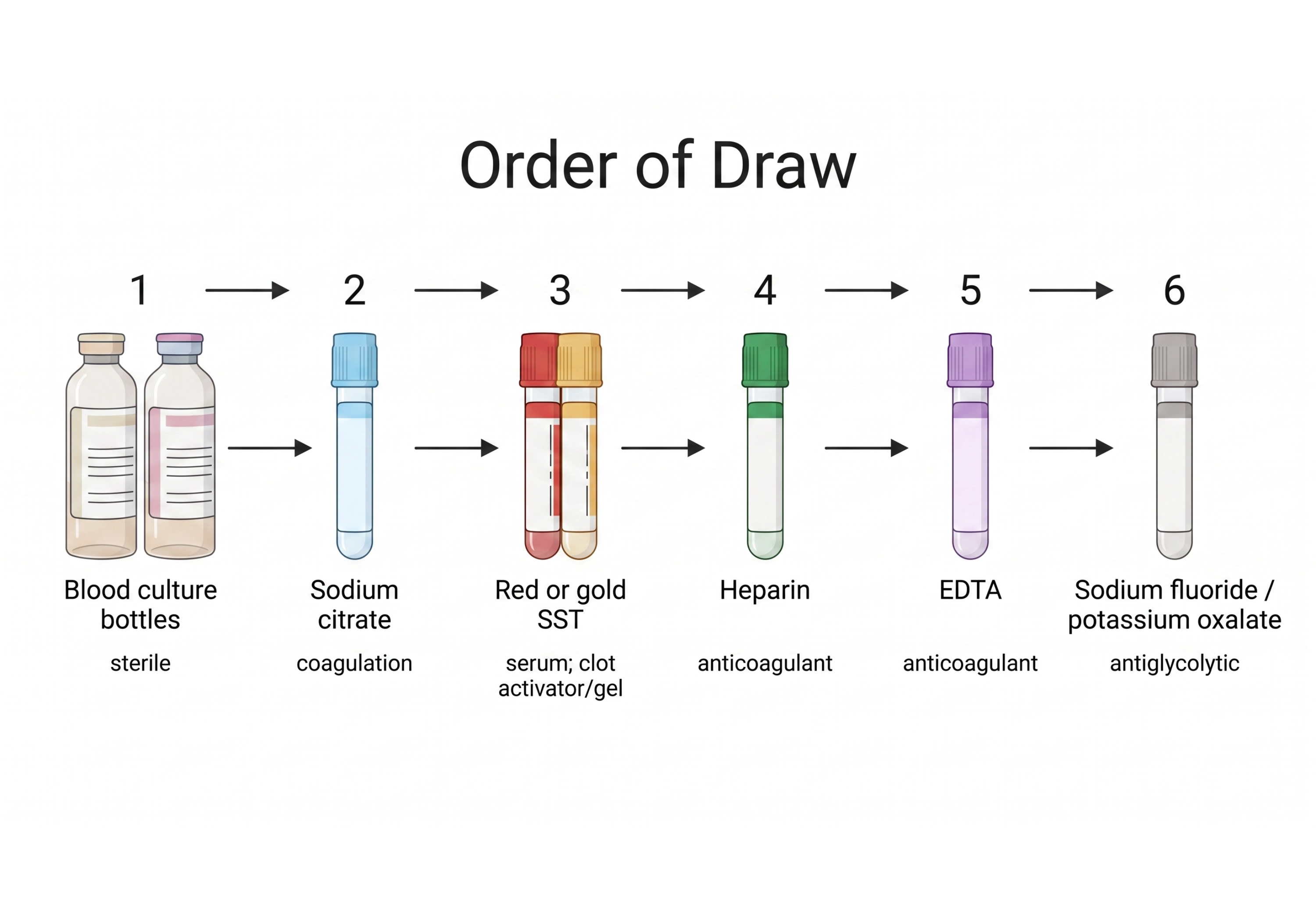 CLSI order of draw
